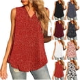 thumbnail image 1 of SHenli Womens Oversized Striped Tops V Neck Tie Front Peasant Shirts Gingham Plaid Striped Going Out Basic Tees, 1 of 6