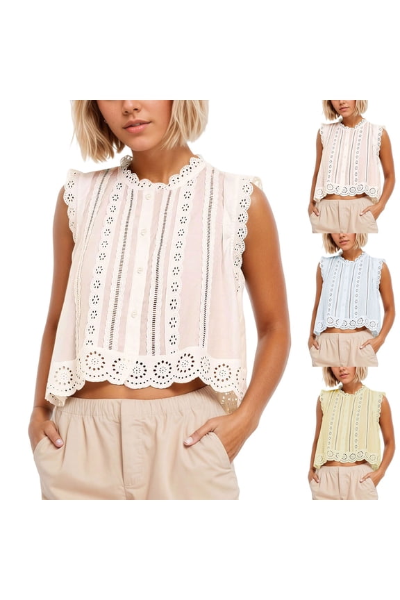 Womens Plus Size Tops Scoop Neck Basic Sleeveless Shirts Dressy Ribbed Cute Trendy Going Out Tees