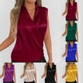 thumbnail image 1 of SHenli Womens Tank Tops Lace Summer Sleeveless Shirts Lace Front Boho Drop Shoulder Boxy Tees, 1 of 6