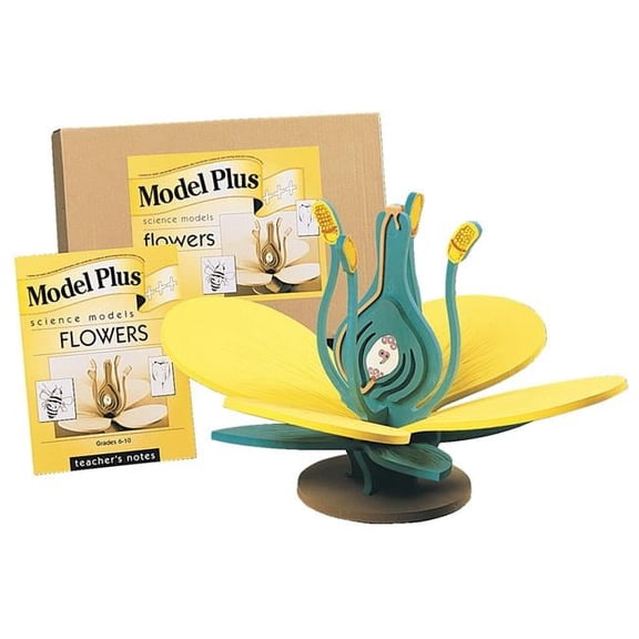 SI Manufacturing Scientific Foam Flower Model - 19.5 x 19.5 x 15 in. - Multi-Color