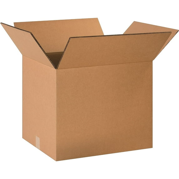 SI PRODUCTS 20 x 16 x 14 Shipping Boxes 44 ECT Brown 201614HD