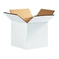 thumbnail image 1 of SI PRODUCTS Corrugated Boxes 4" x 4" x 4" White 25/Bundle BS040404W, 1 of 2