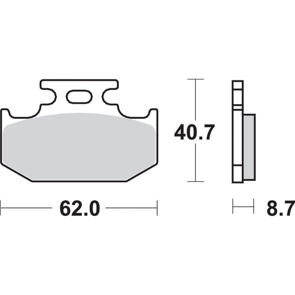 SI Sintered Brake Pads