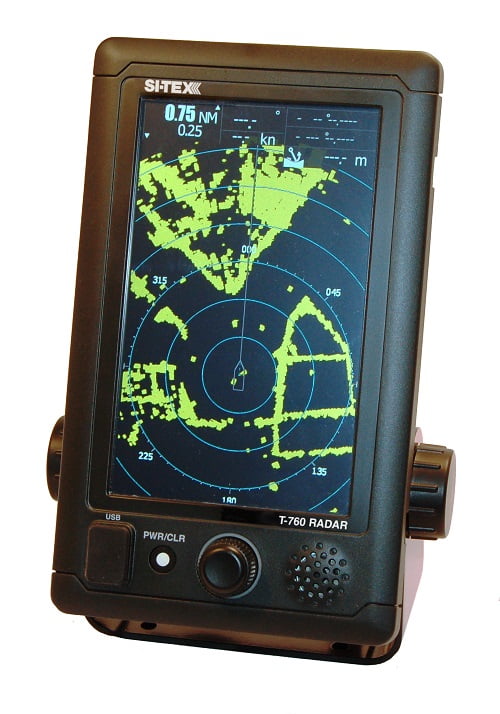 SITEX T760 Compact Color Radar w/4kW 18" Dome 7" Touchscreen