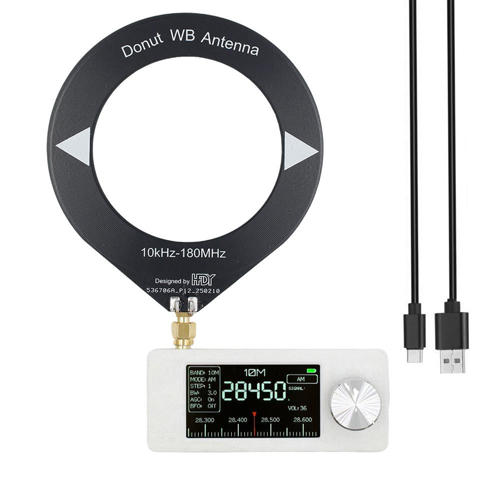 Receptor de Radio SI4732 de 1,9 Pulgadas, 0,5-108 MHz, Portátil, de