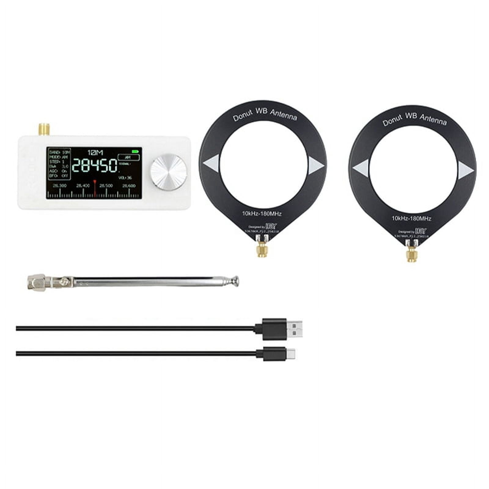 SI4732 10Khz-180Mhz Pocket Mini Radio LSB USB AM FM Radio with Ring ...