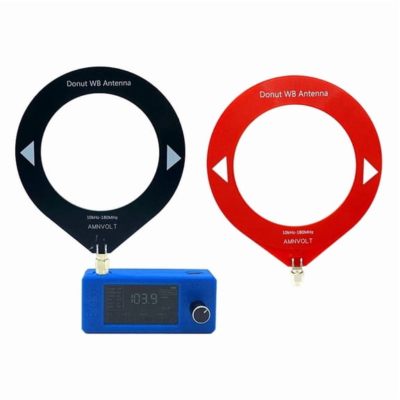 SI4732 Mini Radio Receiver+2 X Loop Antenna 10KHz-180MHz SW LW AM FM SSB SI4732 Radio Portable Shortwave Radio Receiver