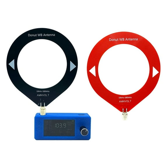 SI4732 Mini Radio Receiver+2 X Loop Antenna 10KHz-180MHz SW LW AM FM SSB SI4732 Radio Portable Shortwave Radio Receiver