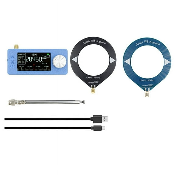 SI4732 Radio 10Khz-180Mhz LSB USB AM FM Pocket Radio All Band Radio Receiver HF SW MW VHF,ESP-32-S3