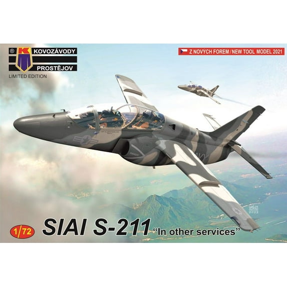 SIAI S-211 jet trainer in Singapore, Haiti, US (1/72 model kit)