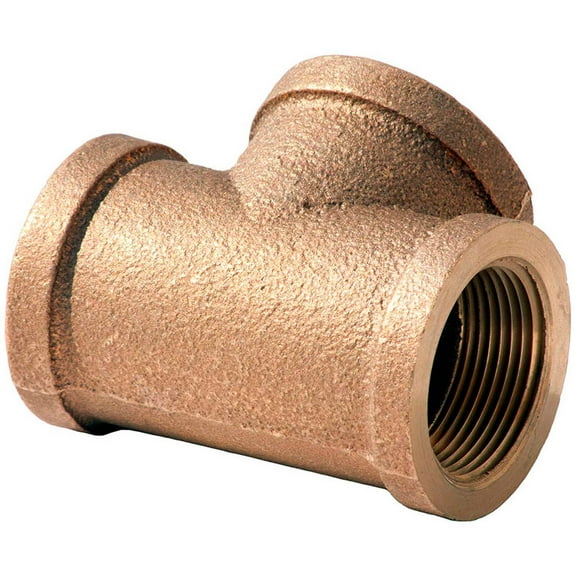 SIAM XNL106-08 1/2" Lead Free Brass Tee, FNPT