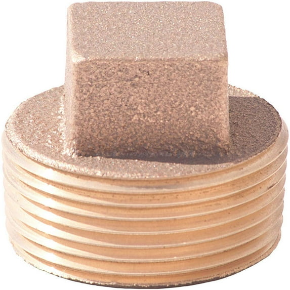 SIAM XNL117-32 2" Plug, Lead Free Brass, MNPT, 125 PSI