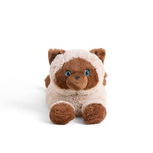 Warmies Siamese Cat Lavender Scented and Heatable Weighted Stuffed Animal