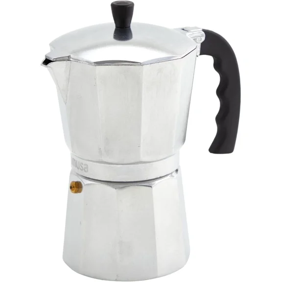 SIANA- 3 Cups Stove Pot Espresso Cuban Moka Coffee Maker Cafetera Cubana Italiana