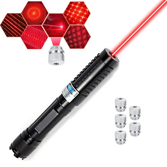 SIANA- 650Nm Adjustable Focus Red Pointers Visible Beam With Charger &Batterry Us