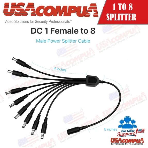 8 Channel CCTV Camera Power Supply Distribution Power Supply 8 Channel CCTV Camera Power Supply Distribution Power Supply
