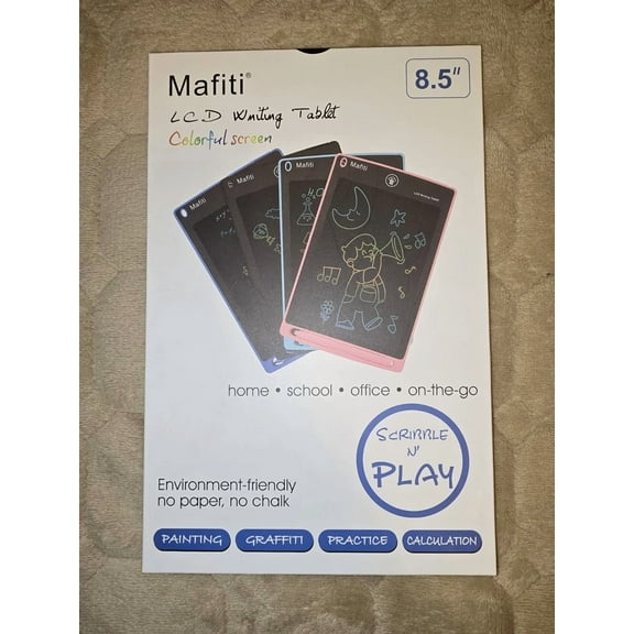 SIANA- Mafiti Lcd Writing Tablet Colorful Screen Portable Tablet, Scribble & Play 8.5"