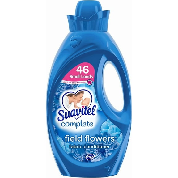 SIANA- Suavitel Complete Liquid Fabric Conditioner, Laundry Fabric Softener 46 Oz
