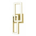 thumbnail image 1 of SIAS0717LAJUDGD AFX Sia - 25W 2 LED Wall Sconce In Contemporary Style-16.75 Inches Tall and 6.75 Inches Wide-Gold Finish, 1 of 3