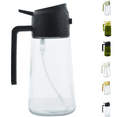 thumbnail image 1 of SIBEBED 2 in 1 Olive  Oil Sprayer for Cooking, 16oz  Oil Spray Bottle, Oil Dispenser for Air Fryer, Salad, Frying, BBQ (Black), 1 of 7