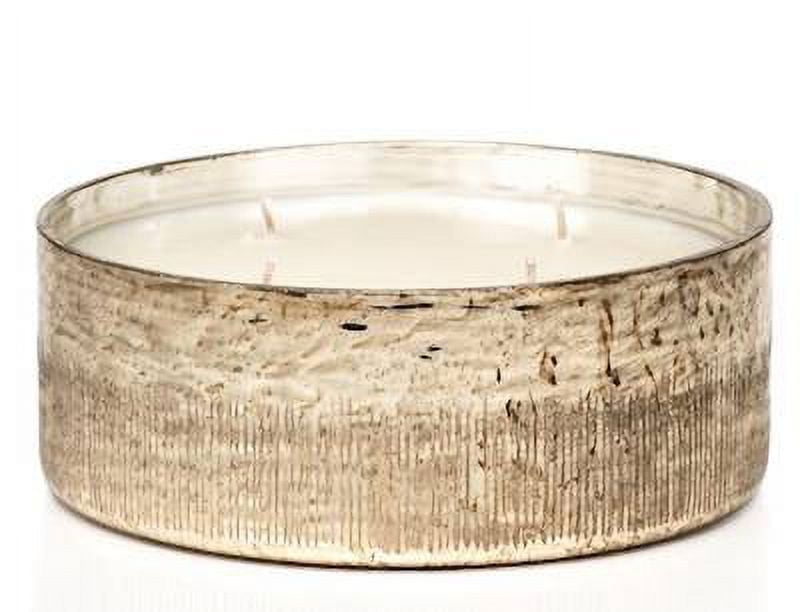 Medium Antique Gold 4-Wick Scented Jar Candle