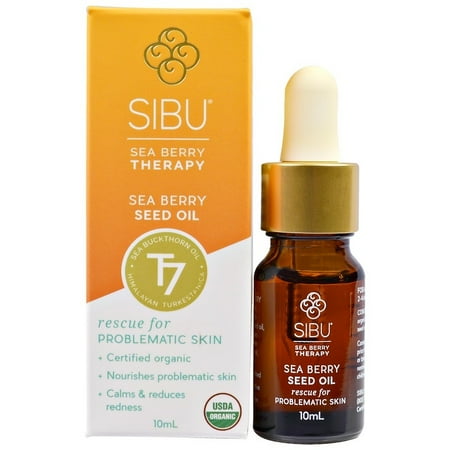 SIBU Sea Berry Seed Oil. 100% Pure Organic Himalayan Sea Buckthorn Seed Oil