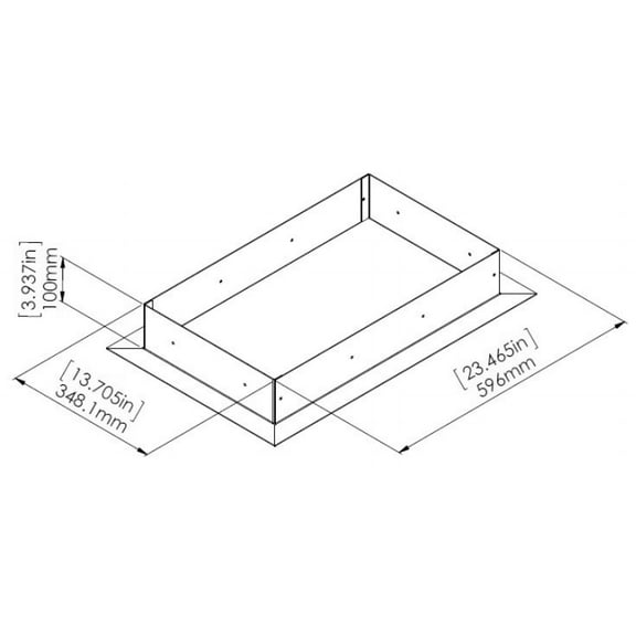 SICR-H1-TRMG Gray Trim Kit for ICR H1