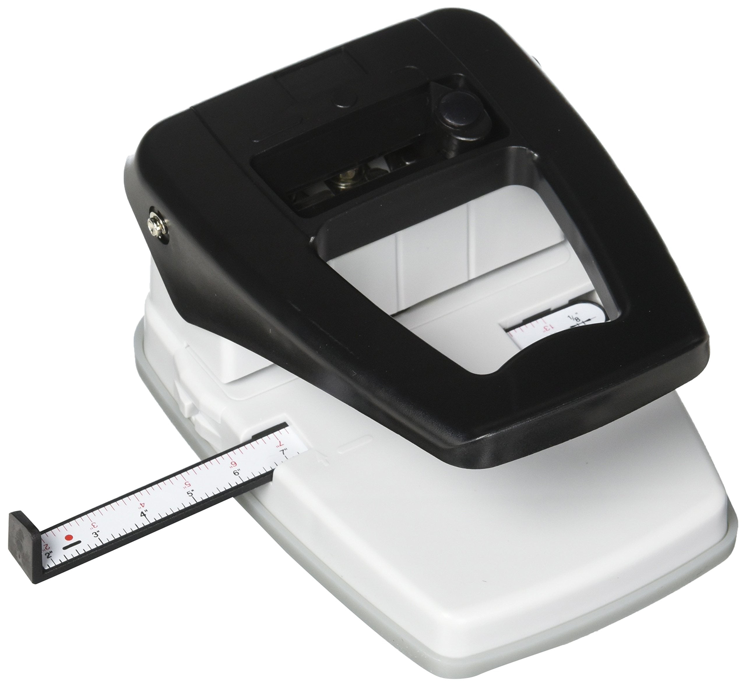SICURIX 3-in-1 ID Card Punch 5"x6"x4" 18 Sheet Capacity BLACK (80200) CA2