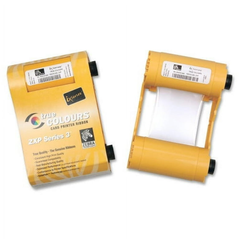 SICURIX Dye Sublimation, Thermal Transfer Ribbon Cartridge - YMCKO - 1 Each - 200 Cards SICURIX Dye Sublimation, Thermal Transfer Ribbon Cartridge - YMCKO - 1 Each - 200 Cards