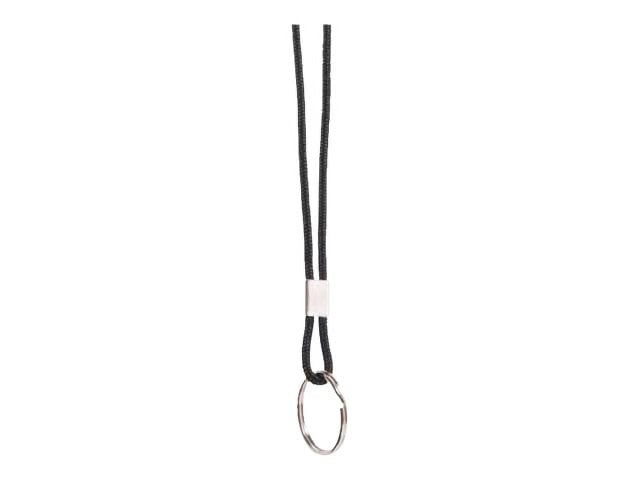 SICURIX, BAU69309, Lanyard With Ring, 1 / Each, Black