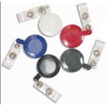 thumbnail image 1 of SICURIX ID Badge Reels Standard Round Belt Clip Strap Hexagonal Tub Display of 48 ASSORTED Colors (68829), 1 of 1
