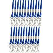 PEN2PAPER SICURIX Standard Lanyard Hook Rope Style, Blue, Pack of 24