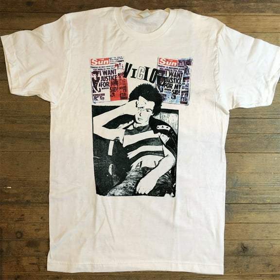 SID VICIOUS THE SUN HEADLINE PUNK ROCK TOUR Adult Unisex T-Shirt