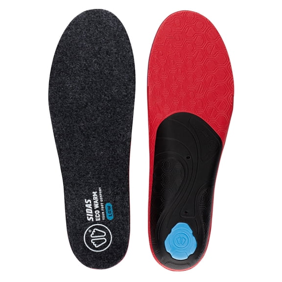 SIDAS 3Feet Eco Warm Low Ski Insoles, Size: M