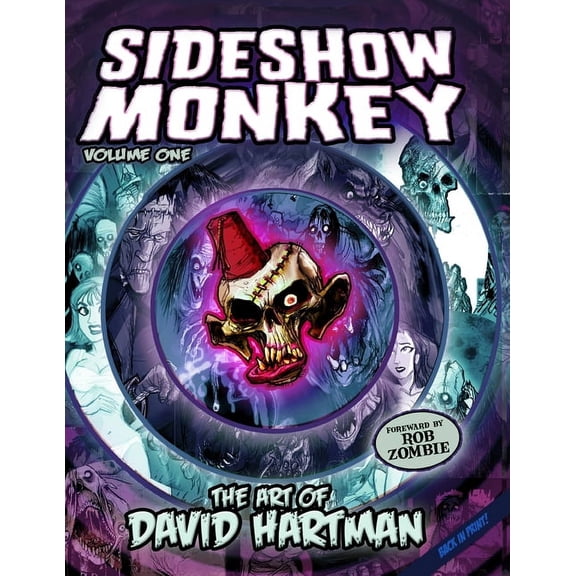 SIDESHOW MONKEY - The art of David Hartman, (Paperback)
