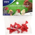 thumbnail image 1 of SIDEWAYS SIPPER HORIZONTAL WATER NIPPLES RED 5 PACK, 1 of 2
