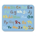 thumbnail image 1 of SIDONKU ABC Alphabet Brush Letters Hand Lettering and Custom for Your Mousepad Mouse Pad Mouse Mat 9x10 inch, 1 of 1