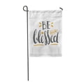 thumbnail image 1 of SIDONKU Autumn Be Blessed Thanksgiving Lettering White Bless Garden Flag Decorative Flag House Banner 12x18 inch, 1 of 1