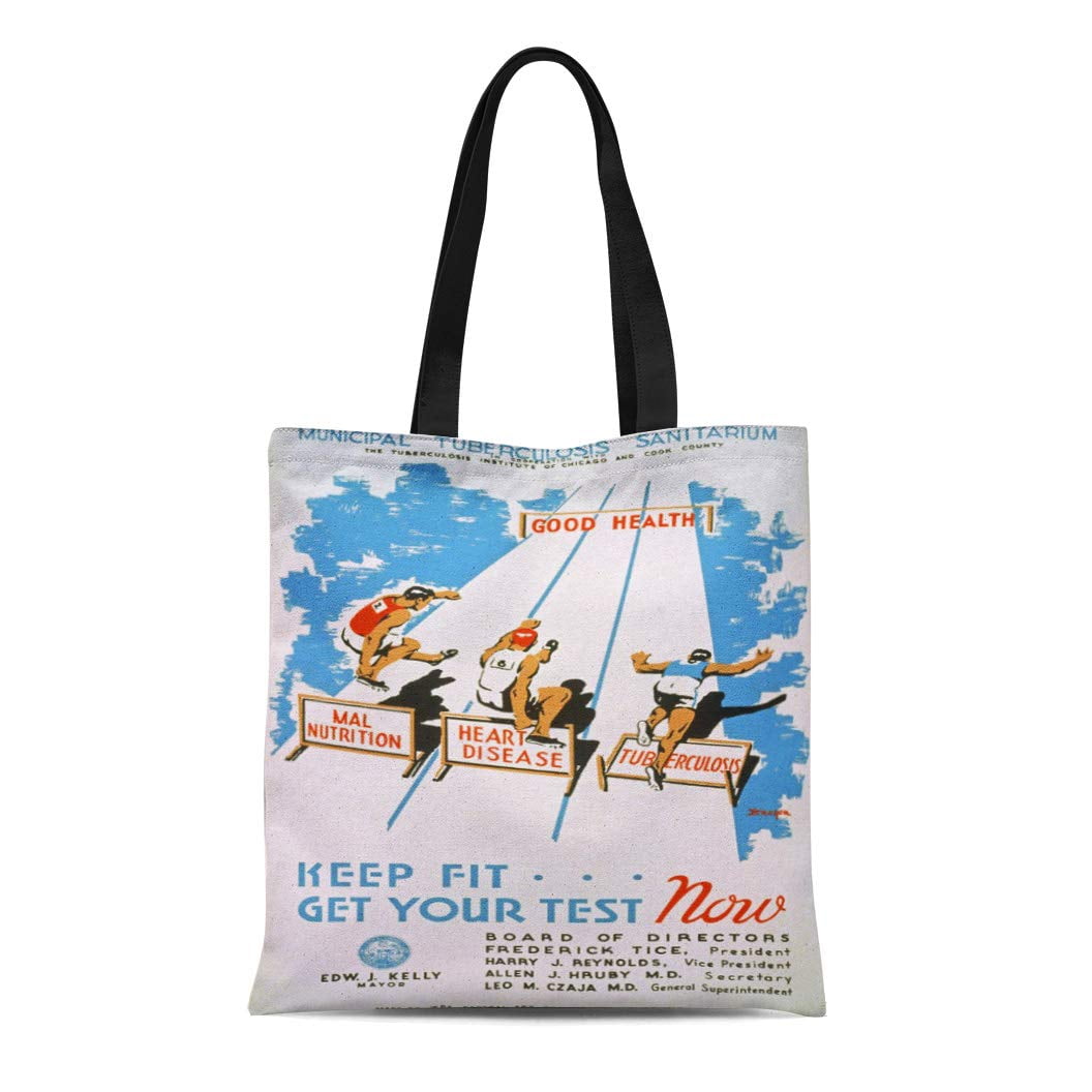 Vintage Canvas Shoulder Bag Shopping Bags Shoulder Tote Bag 