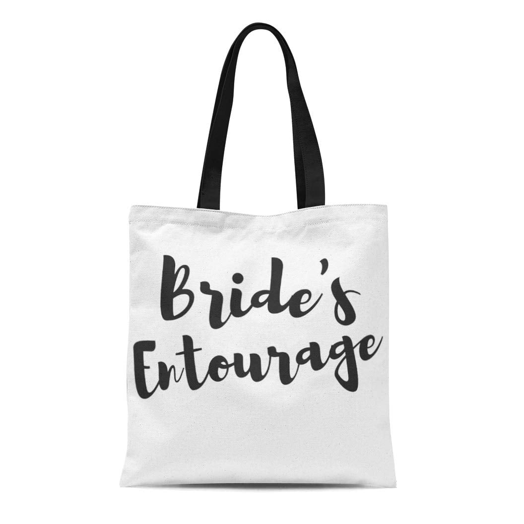 Varsany White Crystal Bride Tote Bag – Handmade In UK, 41x35cm, Cotton With Glass Crystals
