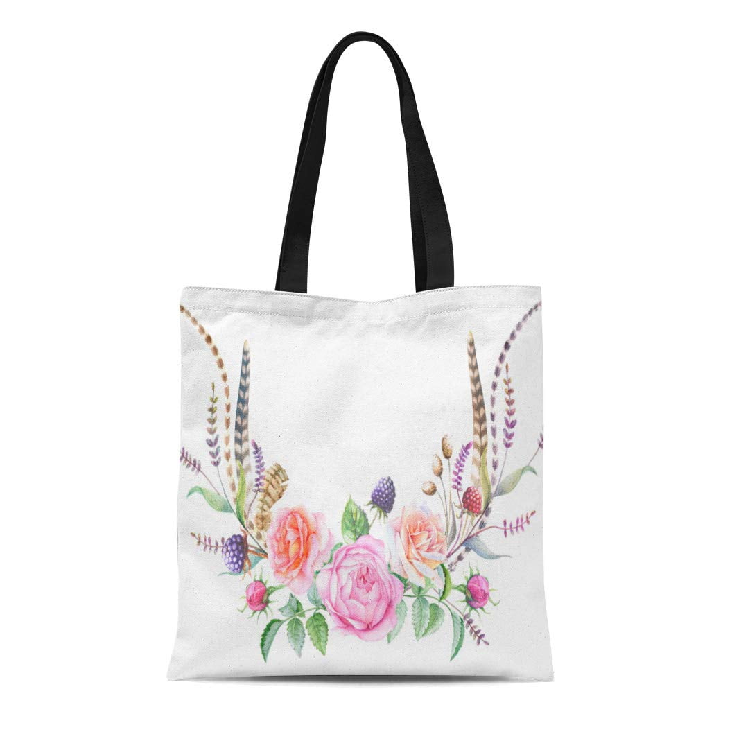 TRVL Peony Pink Medi Canvas Tote main image 1