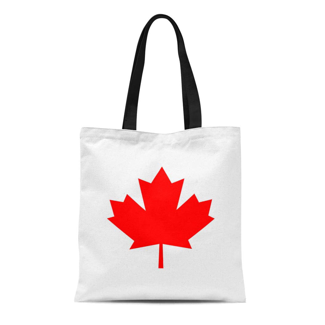 Buy Canada Leaf Canvas Tote Bag Online in India - Etsy