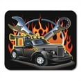 thumbnail image 1 of SIDONKU Car Retro Hotrod More See in My Portfolio Flame Race Classic Muscle Truck Old Mousepad Mouse Pad Mouse Mat 9x10 inch, 1 of 1