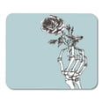 thumbnail image 1 of SIDONKU Death Hand Skeleton Flower Rose Gothic Goth Mousepad Mouse Pad Mouse Mat 9x10 inch, 1 of 1