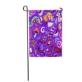 thumbnail image 1 of SIDONKU Fairytale Story Girl Cheshire Cat Rabbit Caterpillar and Flowers Garden Flag Decorative Flag House Banner 12x18 inch, 1 of 1