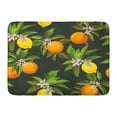 thumbnail image 1 of SIDONKU Fruit Citrus Pattern Lemons and Oranges Box Vintage Lemonade Bar Cafe Doormat Floor Rug Bath Mat 23.6x15.7 inch, 1 of 1