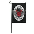 thumbnail image 1 of SIDONKU Girl Gang New York Rock and Roll Slogan Patch Badge Garden Flag Decorative Flag House Banner 28x40 inch, 1 of 2