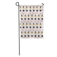 thumbnail image 1 of SIDONKU Halloween Autumn Fall Cute Flamingos Leaves Pumpkins and Geometric Details All are Hidden Under Mask Garden Flag Decorative Flag House Banner 28x40 inch, 1 of 2