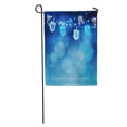 thumbnail image 1 of SIDONKU Hanukkah Blue String of Light and Dreidels Festive Party Modern Garden Flag Decorative Flag House Banner 28x40 inch, 1 of 2