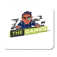 thumbnail image 1 of SIDONKU Video Gamer Hardcore Character Playing Game by Personal Computer Mouse and Keyboard Joystick Mousepad Mouse Pad Mouse Mat 9x10 inch, 1 of 1